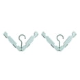 thumbnail image 4 of Colgador de ropa plegable Yuarrent Organizador de apartamento Verde claro 2Conjunto, 4 of 6