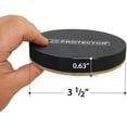thumbnail image 5 of X-Protector Felt Sliders for Hardwood Floors - 16 Pcs 3 1/2" Furniture Sliders - Move Furniture Easily, 5 of 7