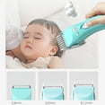 Quiet Baby Hair Clippers, Lower Noise Haircut Trimmers for Children