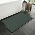 thumbnail image 4 of Jeoa Bathroom Rugs, Ultra Soft, Absorbent, Non-Slip Bath Mat, Machine Washable（Dark Green，24"x35"）, 4 of 8