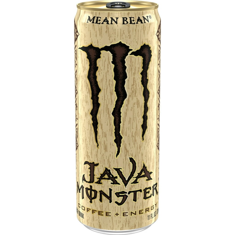 Monster Java Mean Bean Coffee + Energy Blend, 6 Pack, 11 fl