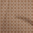 thumbnail image 1 of oneOone Cotton Cambric Brown Fabric Abstract Traditional Craft Projects Decor Fabric Printed By The Yard 56 Inch Wide, 1 of 1