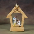 thumbnail image 4 of Aurgiarme Indoor Christmas Manger Display Resin Nativitys Manger Scene for Home or Office Holidays Decorating, 4 of 7