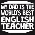 thumbnail image 2 of CafePress - My Dad Is The World's Best English Teacher Baby Bo - Cute Infant Bodysuit Baby Romper - Size Newborn - 24 Months, 2 of 3