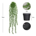 thumbnail image 2 of Plantas artificiales falsas en macetas, plantas verdes en macetas para el hogar, la oficina, el escritorio, el alféizar de la ventana, el baño, el dormitorio, el exterior y el interior, 2 of 5