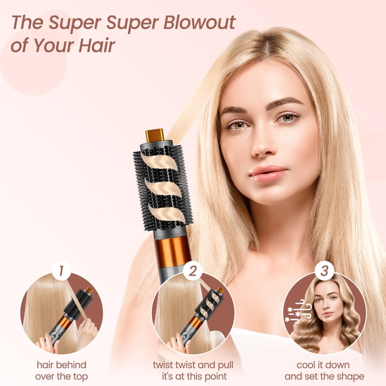 AFDD Round Volumizing Brush Attachments compatible with Dyson
