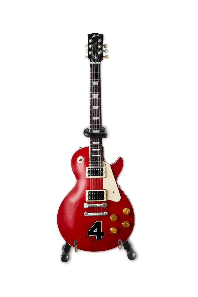 Slash Gibson Collectible Les Paul Standard Cherry 4 Album Edition Mini Guitar