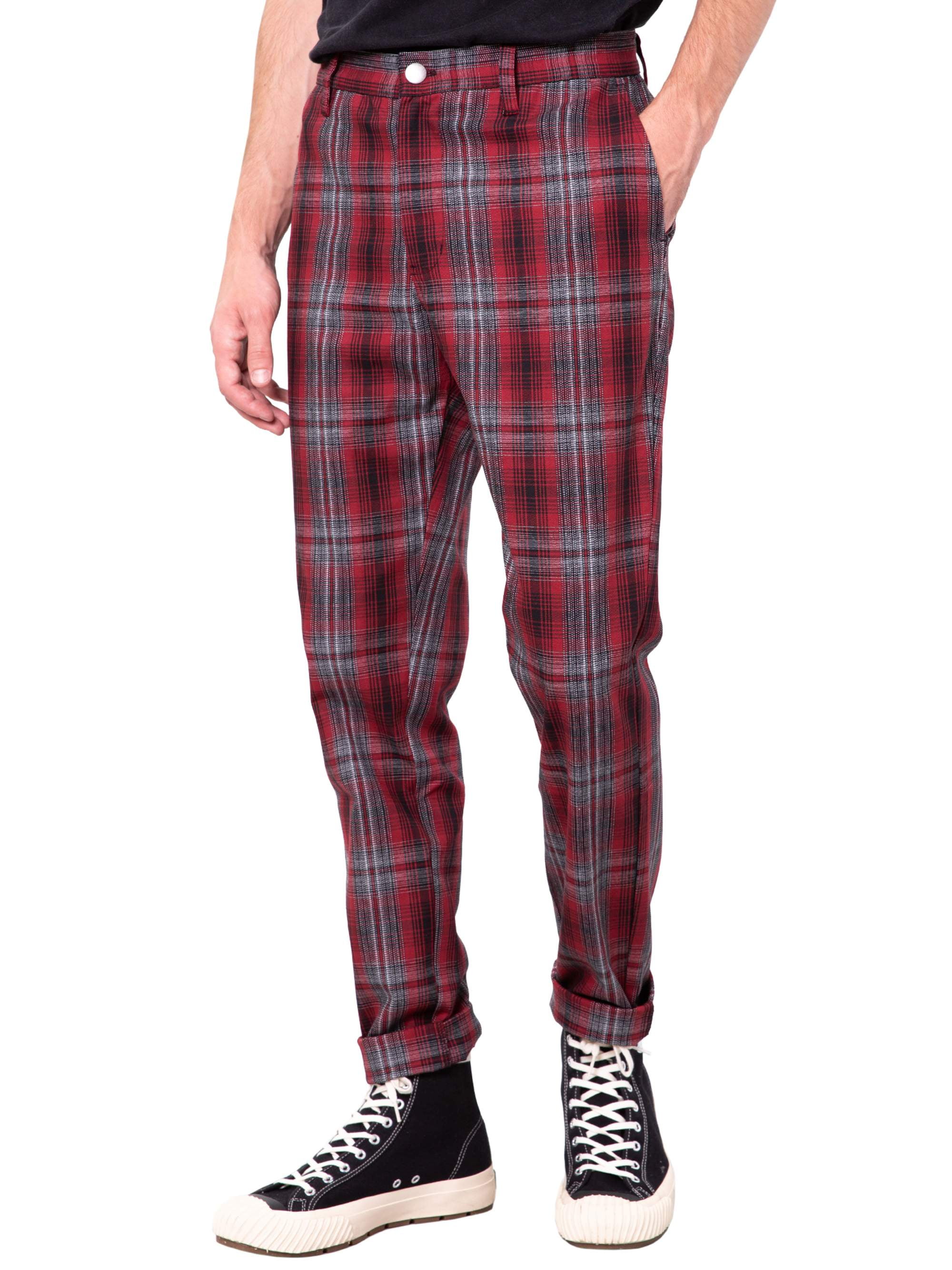 mens slim tapered pants