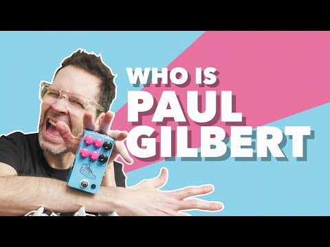 JHS Pedals PG-14 Paul Gilbert Signature Distortion Guitar Effects Pedal Blue