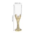 thumbnail image 2 of OUNONA 6Pcs Elegant Golden Plastic Church Wine Chalice Cups for Rituals and Celebrations, 2 of 6