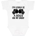 thumbnail image 3 of Inktastic Boxer Like Daddy Boxing Boys or Girls Baby Bodysuit, 3 of 5