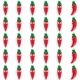 thumbnail image 1 of Colgantes de resina con forma de fruta. Lindos colgantes de frutas de colores para hacer aretes, collares y joyería., 1 of 9