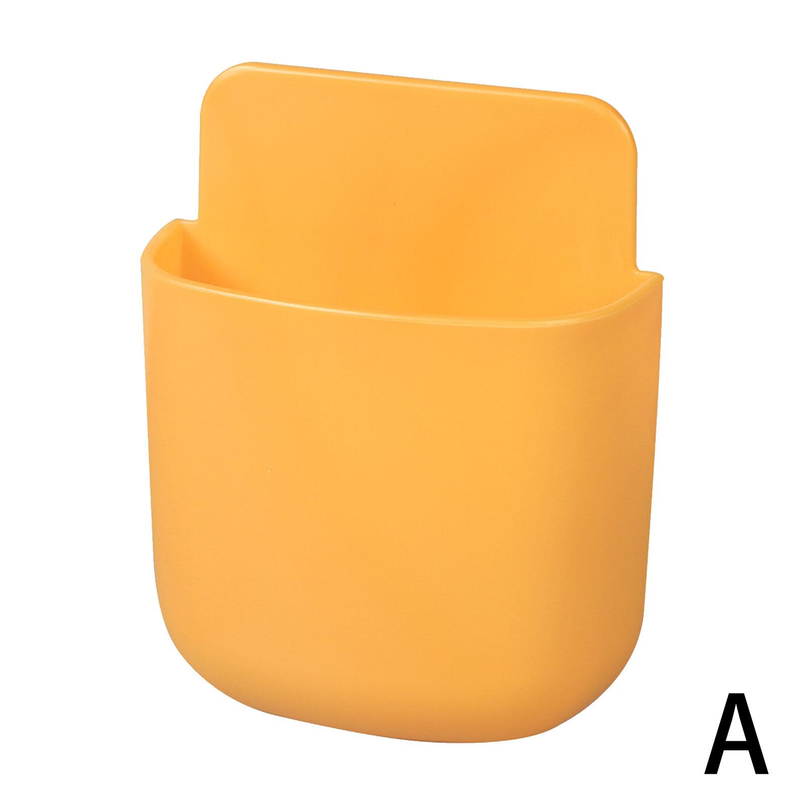 Wall Mounted Smart TV Remote Control Holder Phone Charging Storage Home