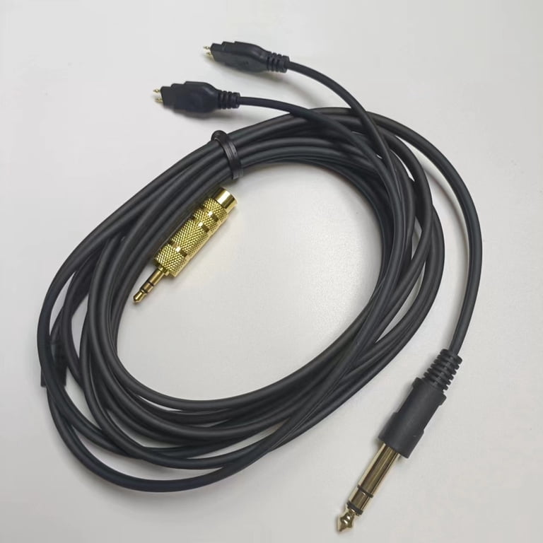 Necvior Elastic Headphone Cable Replacement for HD580 HD600 HD650