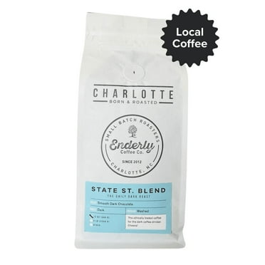 Local Enderly Coffee Company State Street Blend, Dark Roast, Whole Bean, 9oz