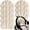 White 8pcs, variant on Shoe Heel Inserts, 8 Pcs Mesh Self-Adhesive Heel Cushion Pads for Back of Heel, Heel Cushion Inserts Prevent Shoes Too Big for Women Men