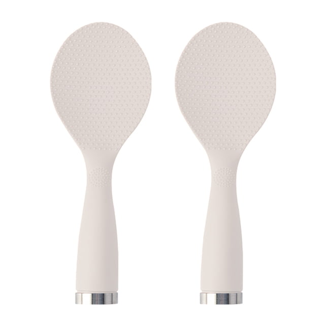 Spatule à Riz, Spatule à Riz Debout avec Cuillère à Riz Antiadhésive, Pagaie Résistante à la Chaleur, Cuillère pour Cuiseur à Riz