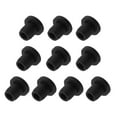 thumbnail image 1 of 10 PCS Tapones de Silicona Reemplazo, Tapón Hueco de 2/7 pulgadas para Saleros, Macetas, Tubos y Botellas, Negro, 1 of 5