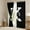 Black Gray, variant on Erosebridal Initial K Letter Curtains and Drapes (38x45), Princess Bow 30%-50% Blackout Curtains for Bedroom, Blue Monogrammed Curtains for Living Room, Window Curtains Room Decor