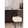 thumbnail image 1 of Hillsdale Bellamy Backless Vanity Stool, Beige, 1 of 6