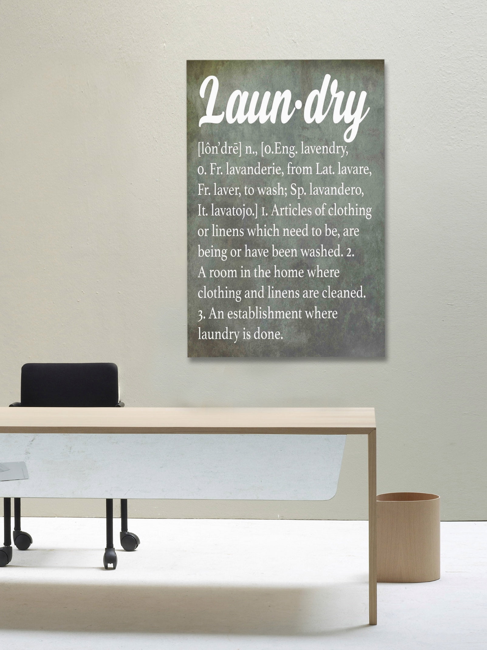 "Vintage Laundry" Painting Print on Wrapped Canvas