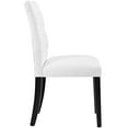 thumbnail image 5 of Modern Contemporary Urban Design Dining Kitchen Room Side Chair, Set of Two, Faux Vinyl Leather, White, 5 of 5