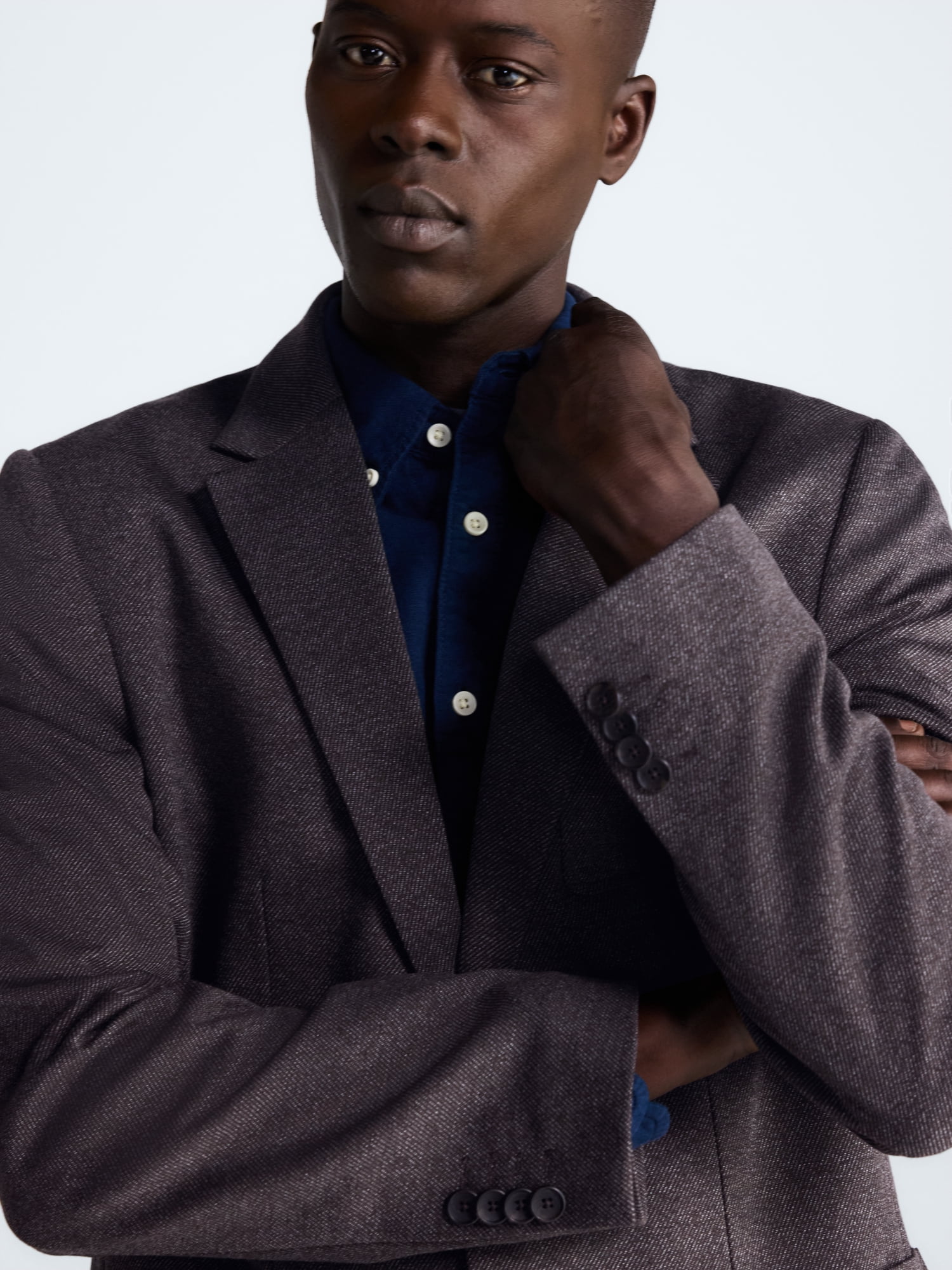 Free Assembly Men's Knit Sport Coat, Sizes XS-3X