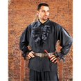 thumbnail image 1 of The Pirate Dressing C1090 Chemise John Calles - Noir - Extra Grand, 1 of 1