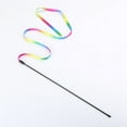 thumbnail image 2 of Interactive Cat Toys, Rainbow String Wand, Cat Teaser, 3 Pack, 2 of 4
