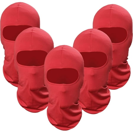of 5 Men Sun Balaclava Dust Proof for Outdoor Riding Fishing Headgear