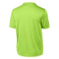 thumbnail image 6 of Mens Short Sleeve Performance Tall PosiCharge Competitor Polyester Tee Lime Shock 4XLT, 6 of 6