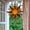 E, variant on Stained Glass Sun Suncatcher, Hanging Window Ornament with Beads for Home & Garden Decor