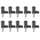 thumbnail image 1 of Enchufe 10 Uds Conector Banana Apilable 4mm/0,2 Pulgadas Latón Sin Soldadura Tamaño Estándar Conector Banana Apilable Para Accesorios De Seguridad, 1 of 7