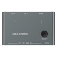 thumbnail image 1 of New -KM234T USB3.0 2 in 4 Out USB Sharer 4-Port Printer Sharer Keyboard and Mouse Switch, 1 of 5