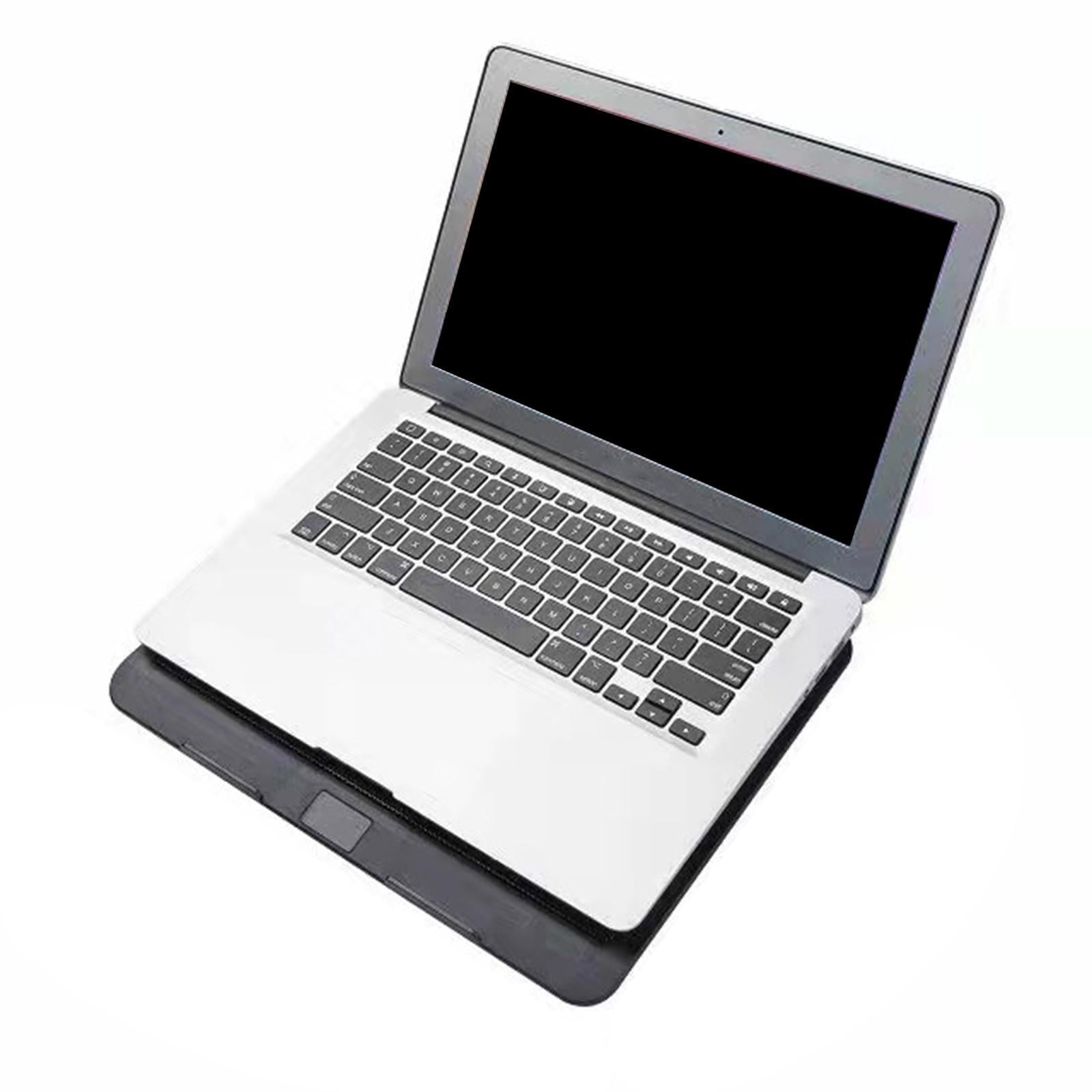 Wzmzjy Foldable Laptop Cooling Pad Adjustable Height USB Powered for 14-15.6inch Laptop Single Fan
