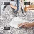 thumbnail image 6 of GLATTICE Indoor Doormat 2x3 Small Area Rugs Washable 2x3 Front Door Mat Entrance Doormat Non Slip Rubber Backed Entryway Rug for Entry Kithen Bedroom, Gray Ivory, 6 of 6