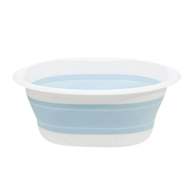 HLONK Multipurpose Plastic FoldableWashbasin Lightweight Portable Basin Basin For Camping Sink And RV Sinks S