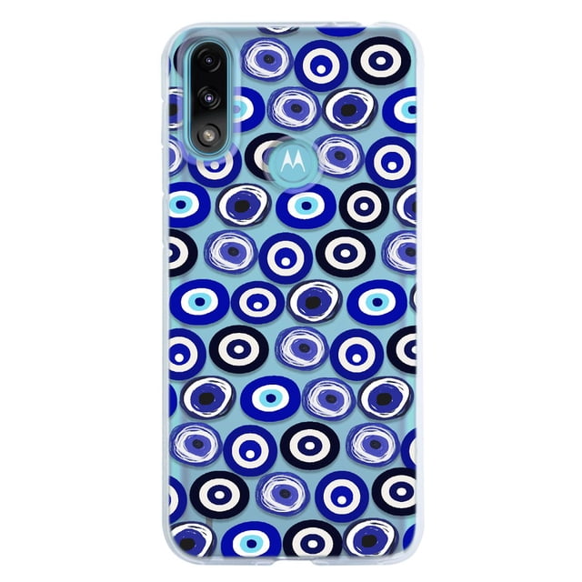 Funda para Moto E7I Power InstaCase Ojo Turco Pincel Antigolpes