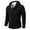 Black(New), variant on PNTUTB Mens Casual Full Zip Warm Fashion Solid Color Drawstring Hooded Long Sleeve Coat with Pockets