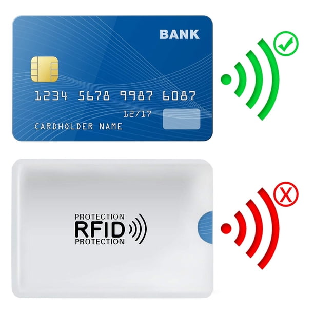 RFID Blocking Sleeve - 6 Pack - For Credit Cards and Banking Cards - Walmart Business Supplies RFID Blocking Sleeve - 6 Pack - For Credit Cards and Banking Cards - Walmart Business Supplies