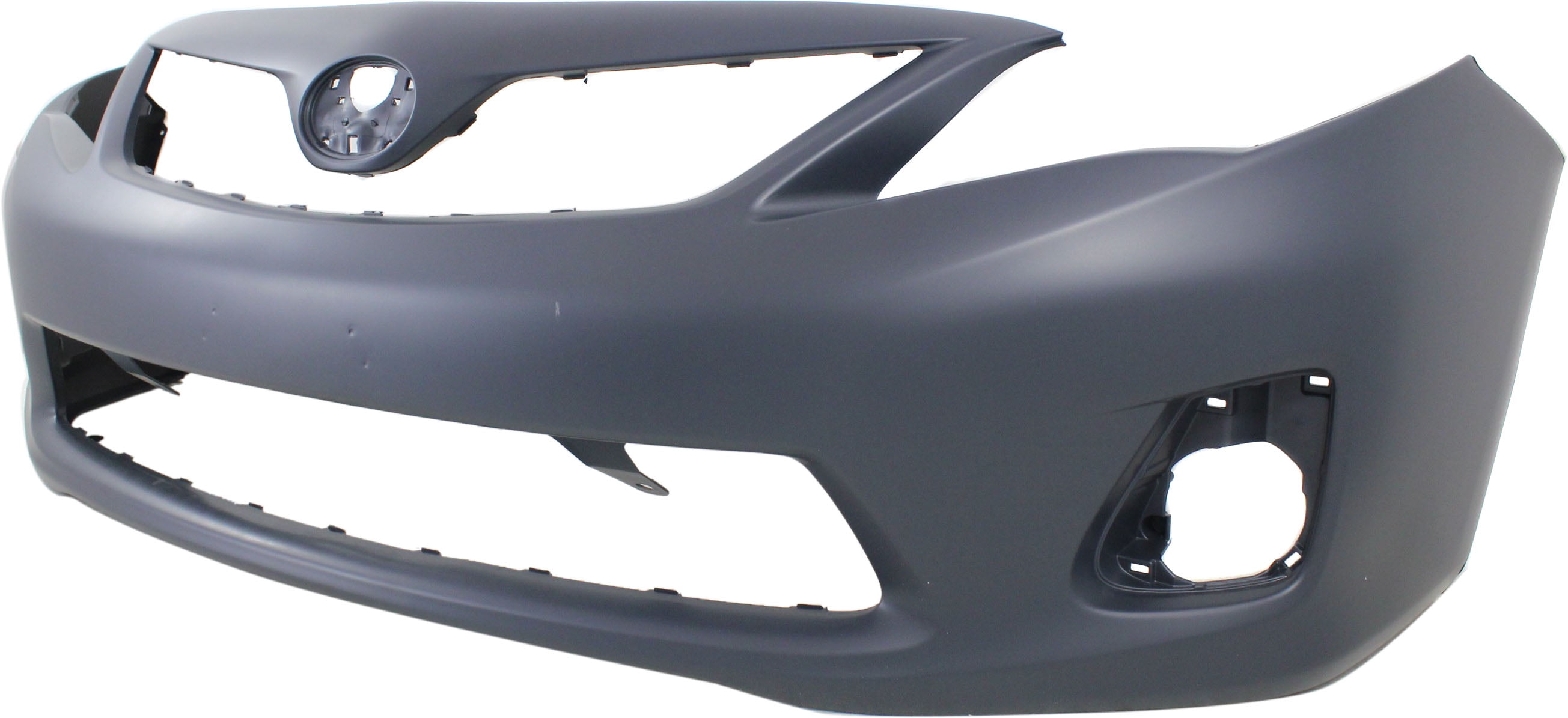 Front and Rear Primed Bumper Covers w/o Spoiler Holes For Base/CE/LE Models North America Built Vehicles CAPA Certified