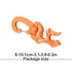 thumbnail image 4 of Yuarrent Grillete rápido de cabeza secundaria Diferentes opciones de alto rango Apariencia exquisita profesional Abrazadera de manguera de Deportes acuáticos Naranja, 4 of 6