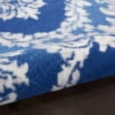 Nourison Whimsicle Botanical Farmhouse Blue 8'4" x 11'6" Area Rug, (8' x 12')