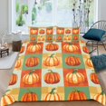 thumbnail image 2 of Funda nórdica Queen Size Fall Harvest Themed Comforter Cover Boys Girls Vintage, 2 of 7