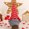 thumbnail image 5 of 1Pcs Large Valentine Gnome under $5! Yannianjz Valentines Day Gnome Doll, Red Heart Gnome Ornament, Christmas Valentine Decoration, Cute Faceless Doll Statue, Home Decor, Shelf Desk Decor, 5 of 9