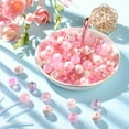 thumbnail image 4 of 100Pcs 15mm Pink Acrylic Bubblegum Round Beads for Necklace Bracelet Crafts Making, 4 of 6