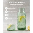 thumbnail image 2 of Juego de jarra de agua DmmyAlzx de vidrio de 640 ml con vaso, 2 of 8