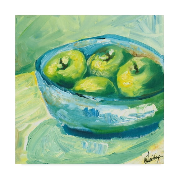 Trademark Fine Art 'Bowl of Fruit II' Canvas Art by Ethan Harper