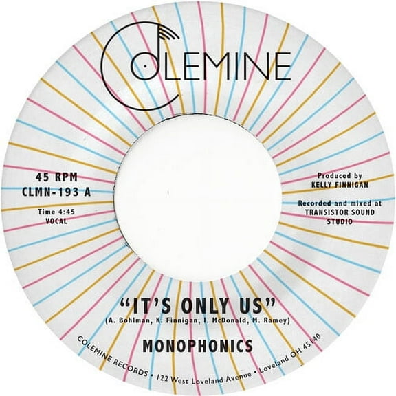 Monophonics - It's Only Us - Music & Performance - Vinyl [7-Inch]