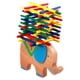 thumbnail image 3 of Bloque de construcción de equilibrio de madera colorido para niños, divertido elefante, bloques de equilibrio, juguete interactivo entre padres e hijos, juguete educativo., 3 of 7